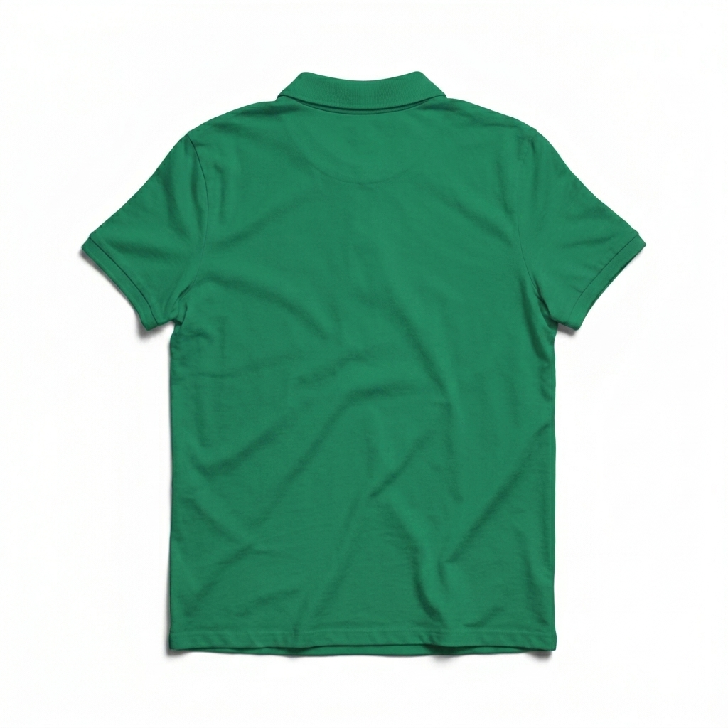 Combed Cotton Plain T-Shirt Parrot Green