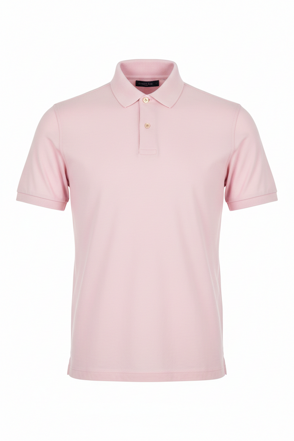 Combed Cotton Plain T-Shirt Light Rose