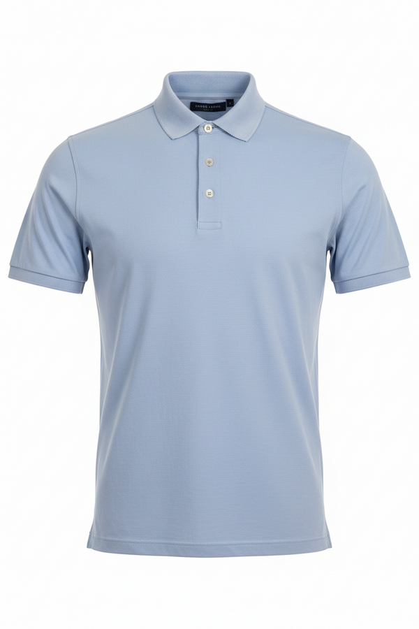 Combed Cotton Plain T-Shirt Pastel Blue