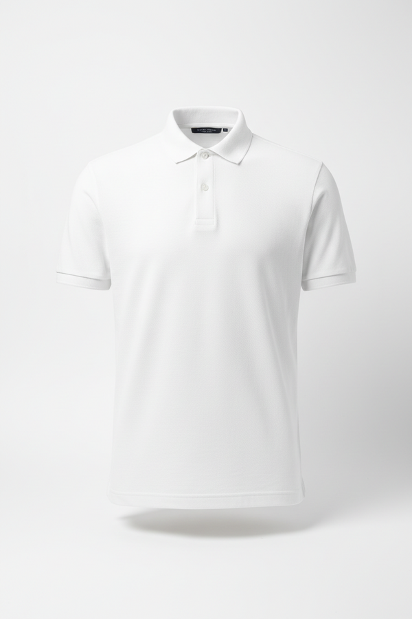 Super Matty Plain T-Shirt White